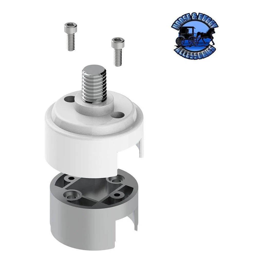 1/2"-13 Thread-On Shift Knob Mounting Adapter Eaton-Fuller 13/15/18