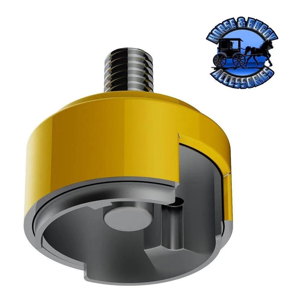 1/2"-13 Thread-On Shift Knob Mounting Adapter Eaton-Fuller 13/15/18