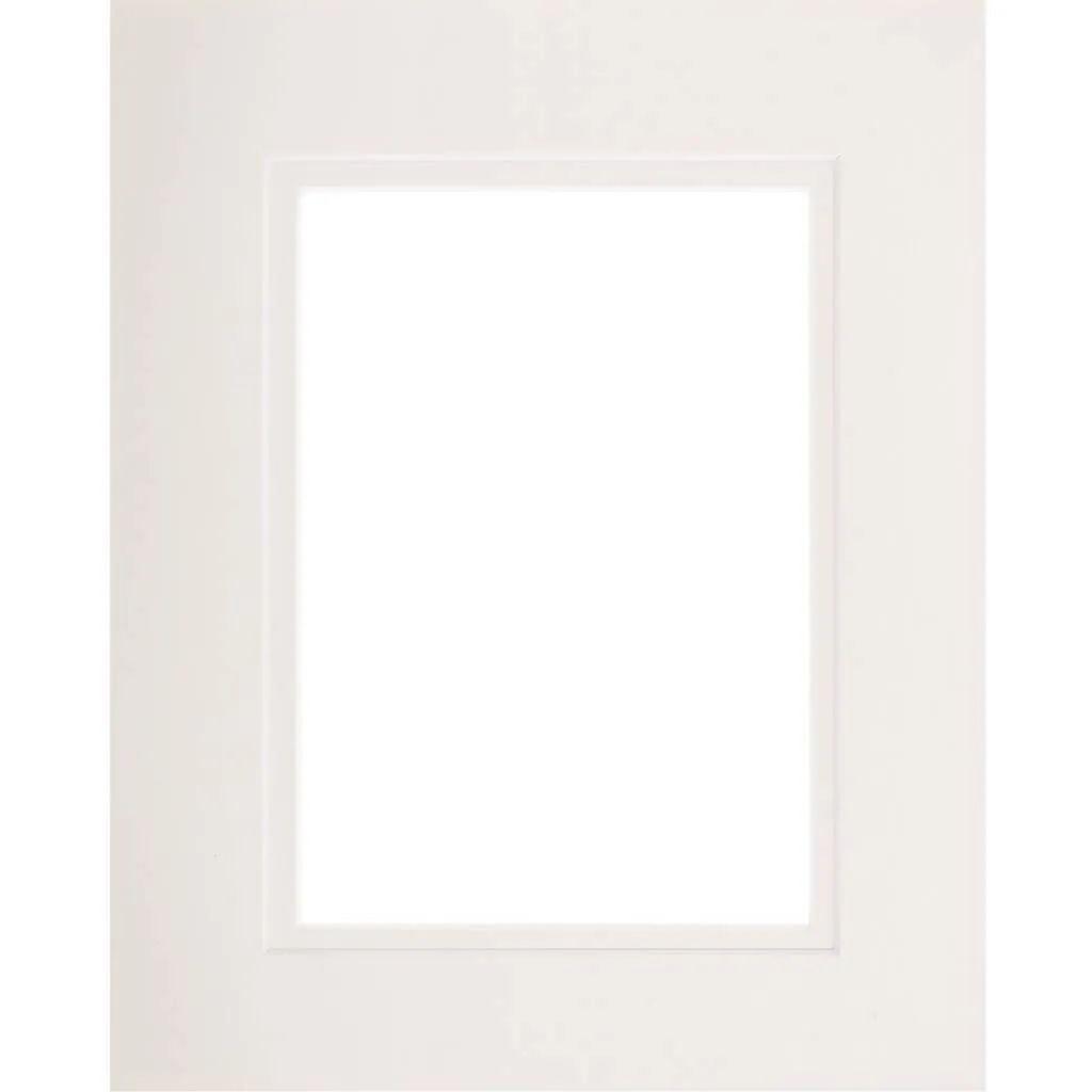 5 x 7 Double Frame Mat: Linen, 8 x 10 inches