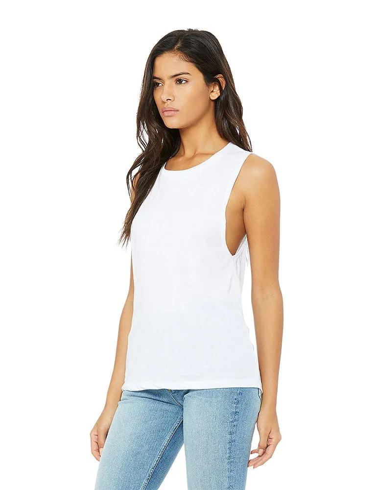 8803 Bella Flowy Scoop Muscle Tank