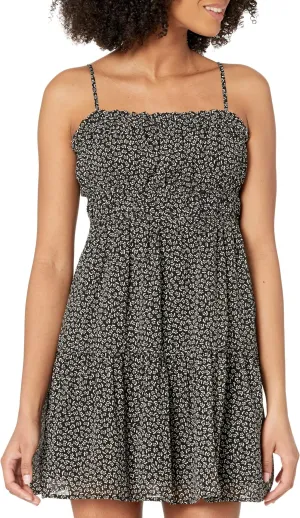 Amber Cami Sophia Mini Dress - Madewell Print, True Black