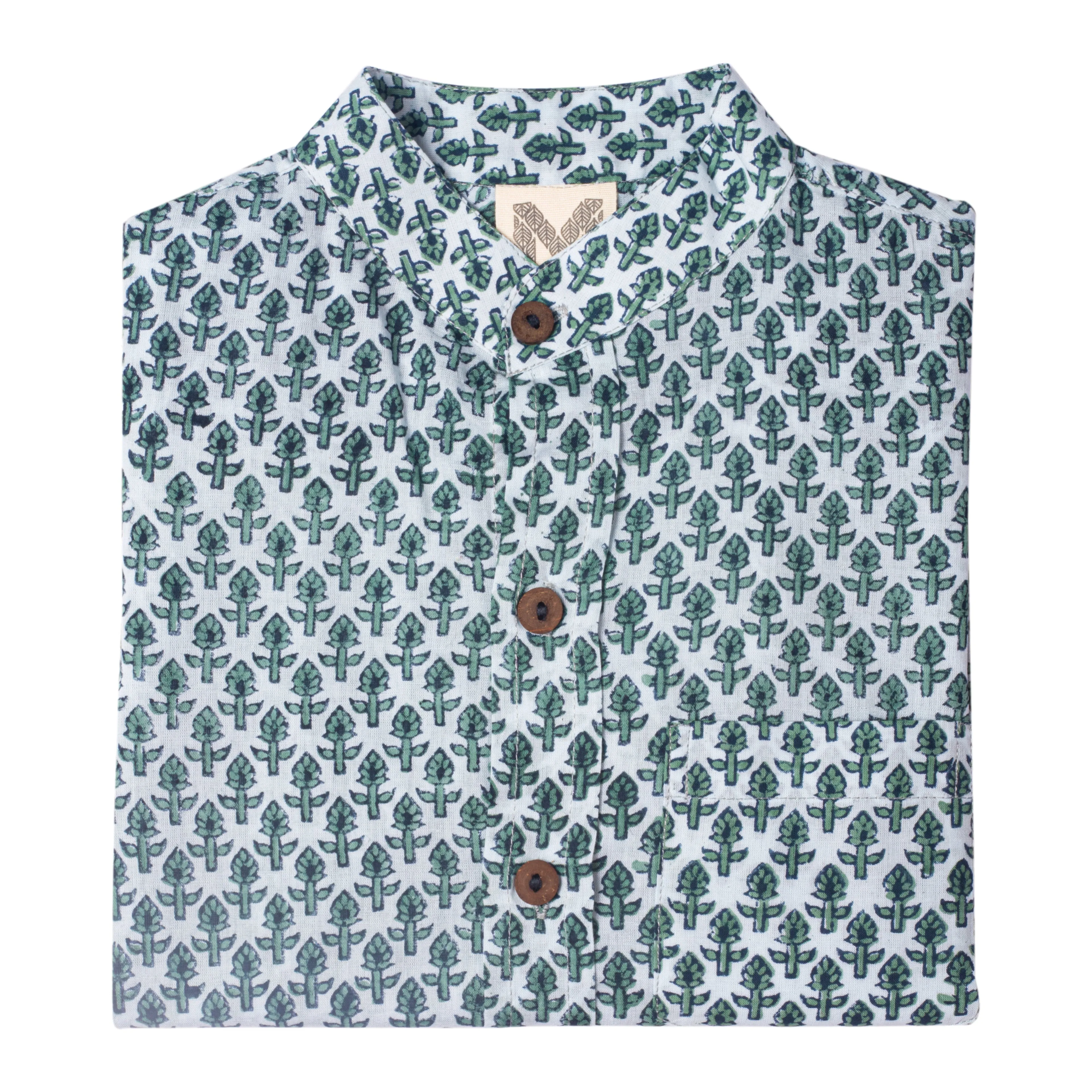 Block Printed Shirts for Boys