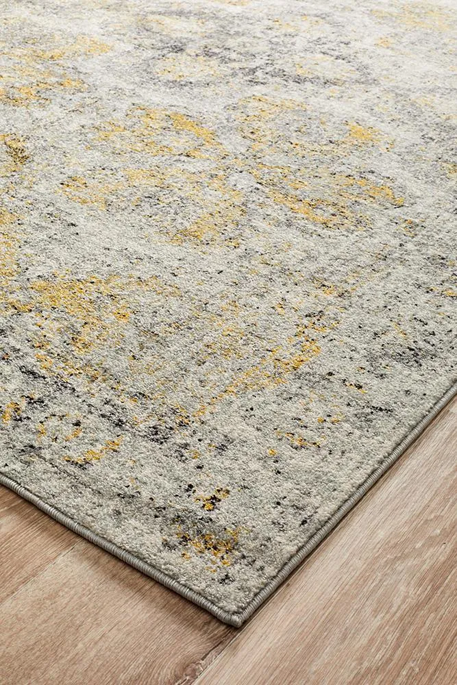 Boho Vintage Lexi Silver Rug