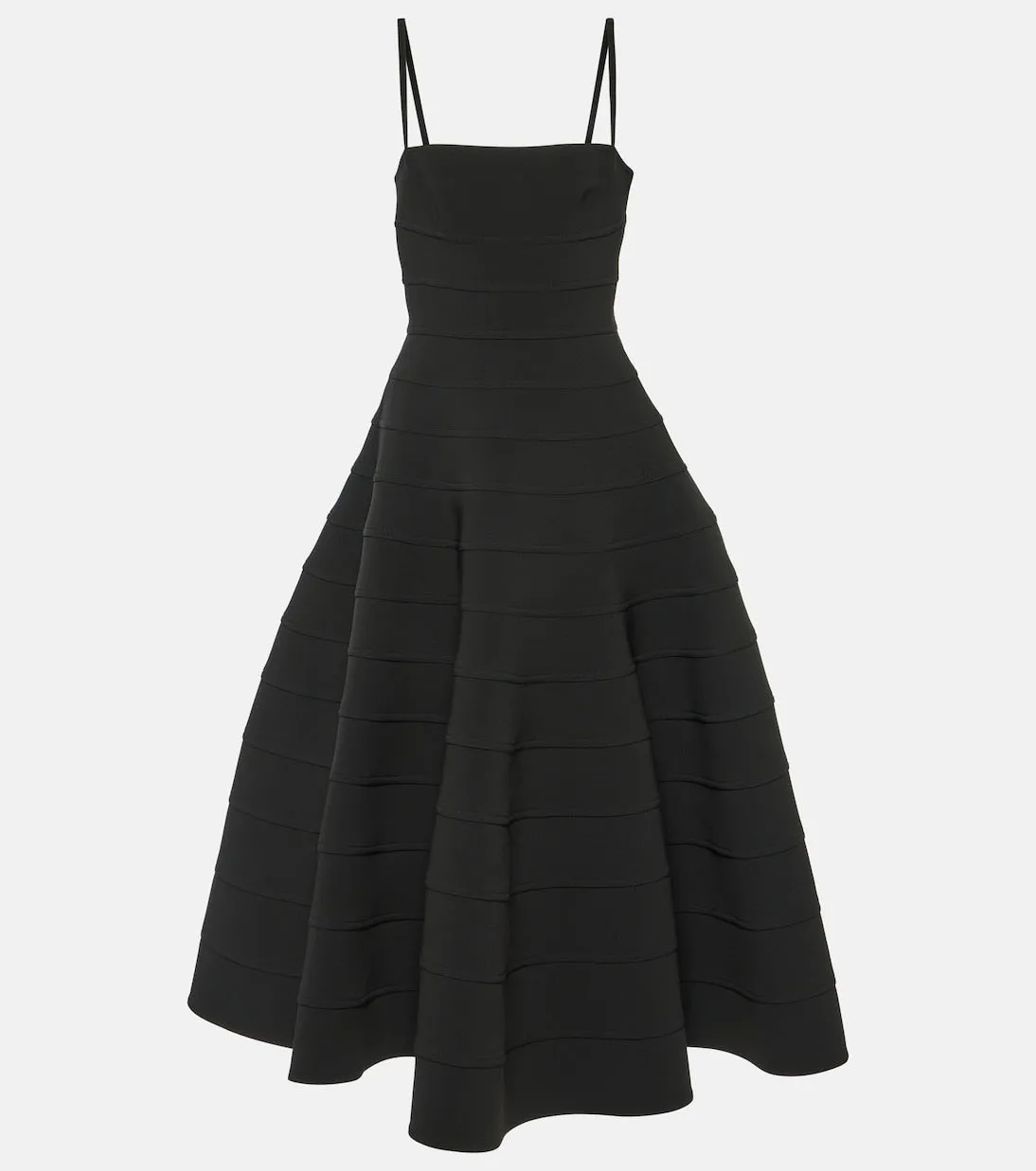 Connie Altuzarra Knitted Maxi Dress, Black