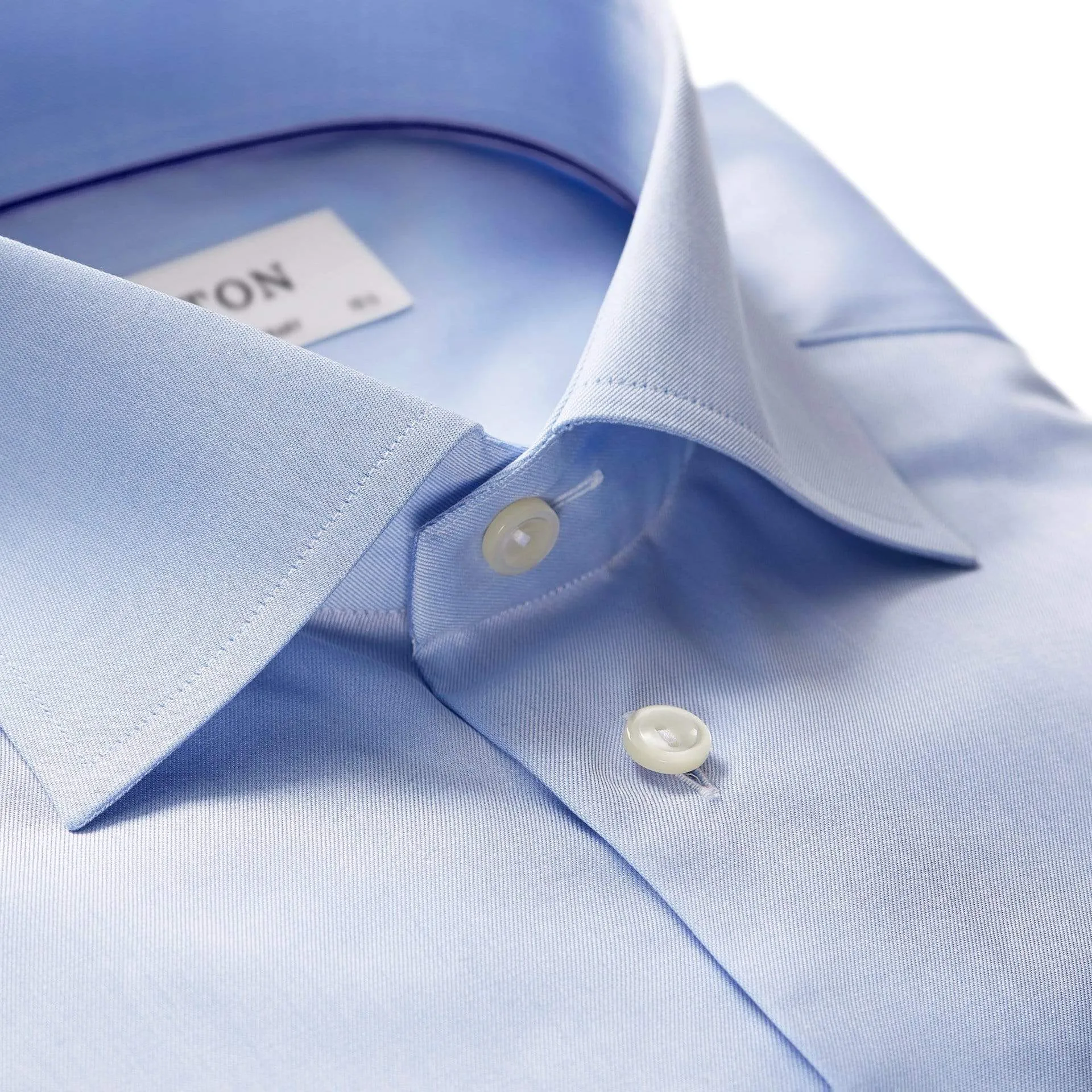 Contemporary Fit Light Blue Signature Twill