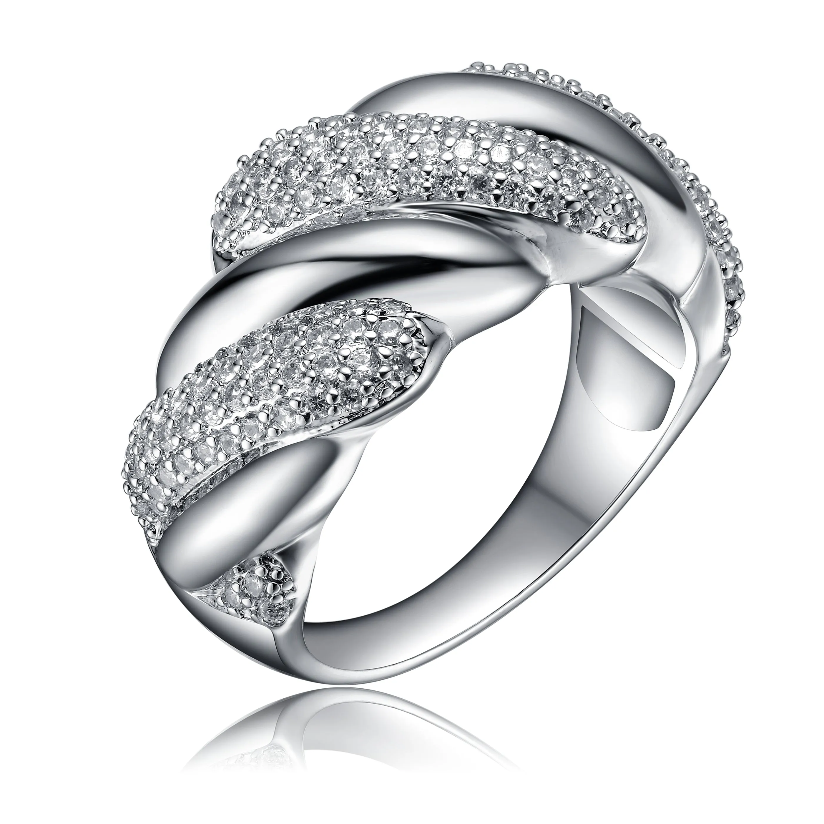 Coralie Wavy Twisted Ring