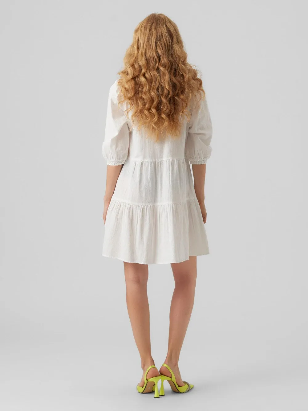 Dress VERO MODA Pretty, white