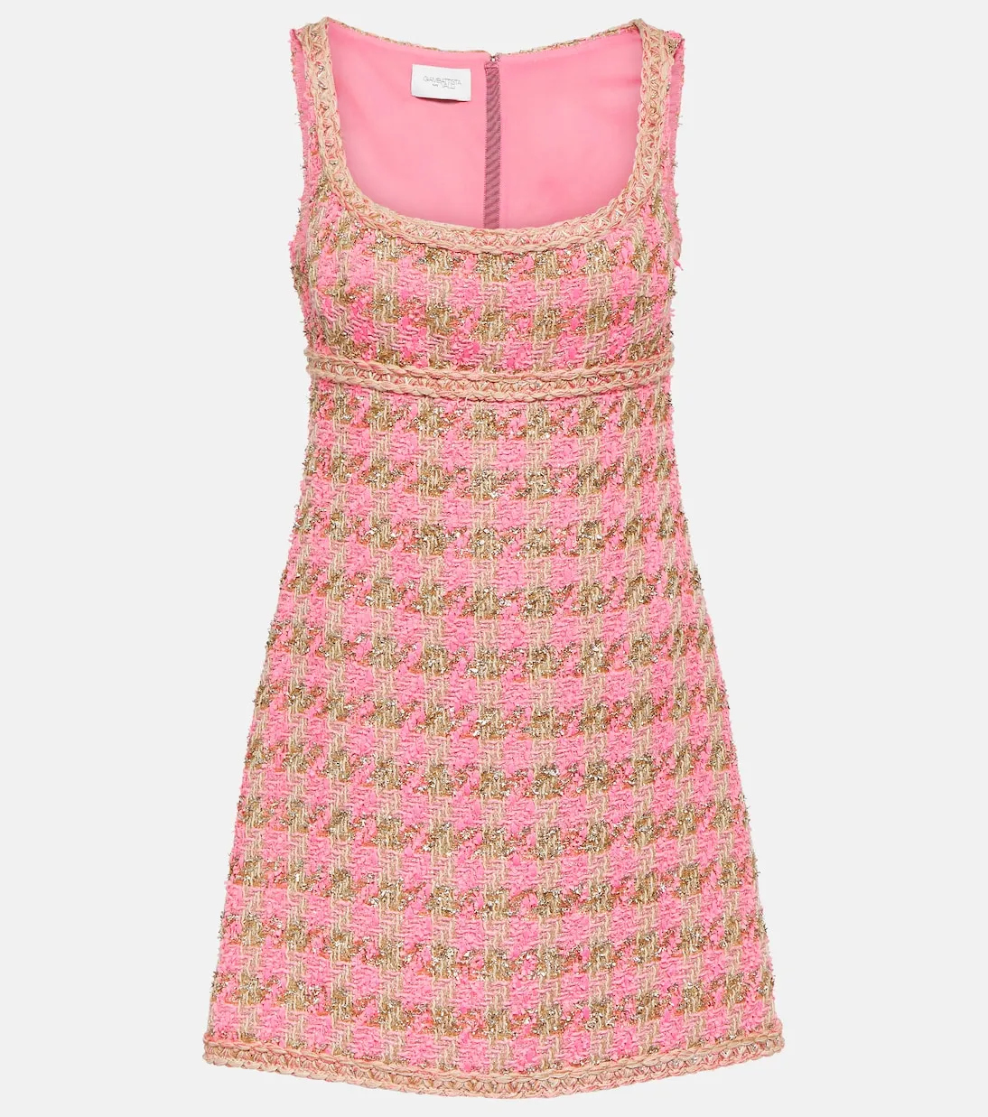 Giambattista Valli tweed mini dress, pink