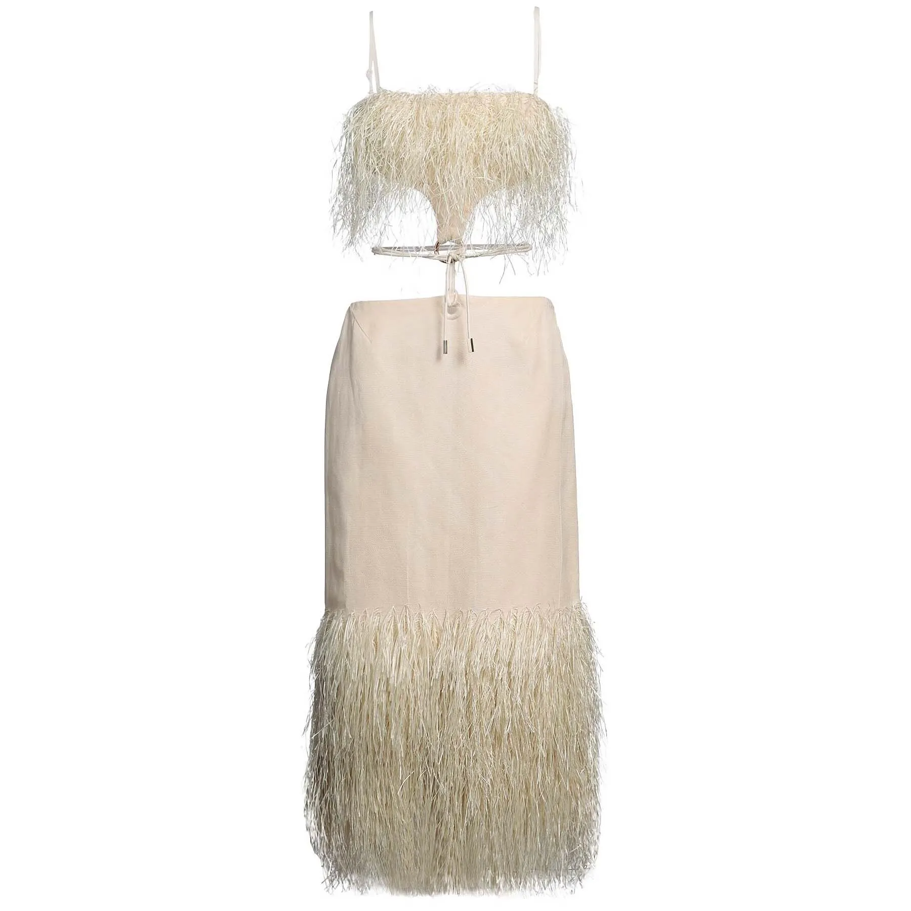 Jacquemus Long dress, beige