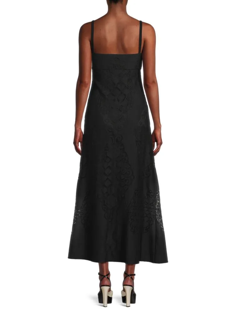 Kobi Halperin A-Line Tracie Maxi Dress, Black