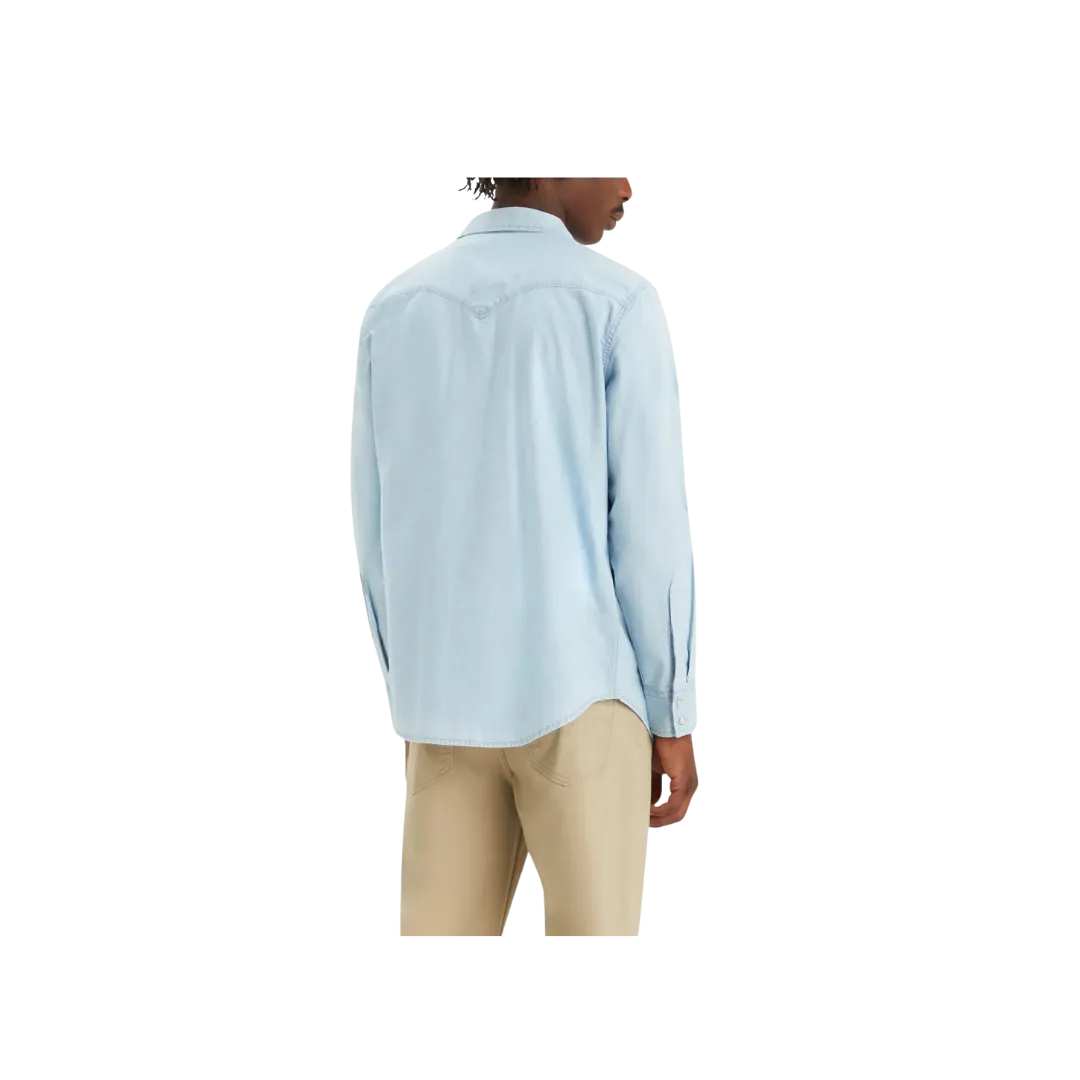 Levi's Men's Classic Western Light Blue Shirt
