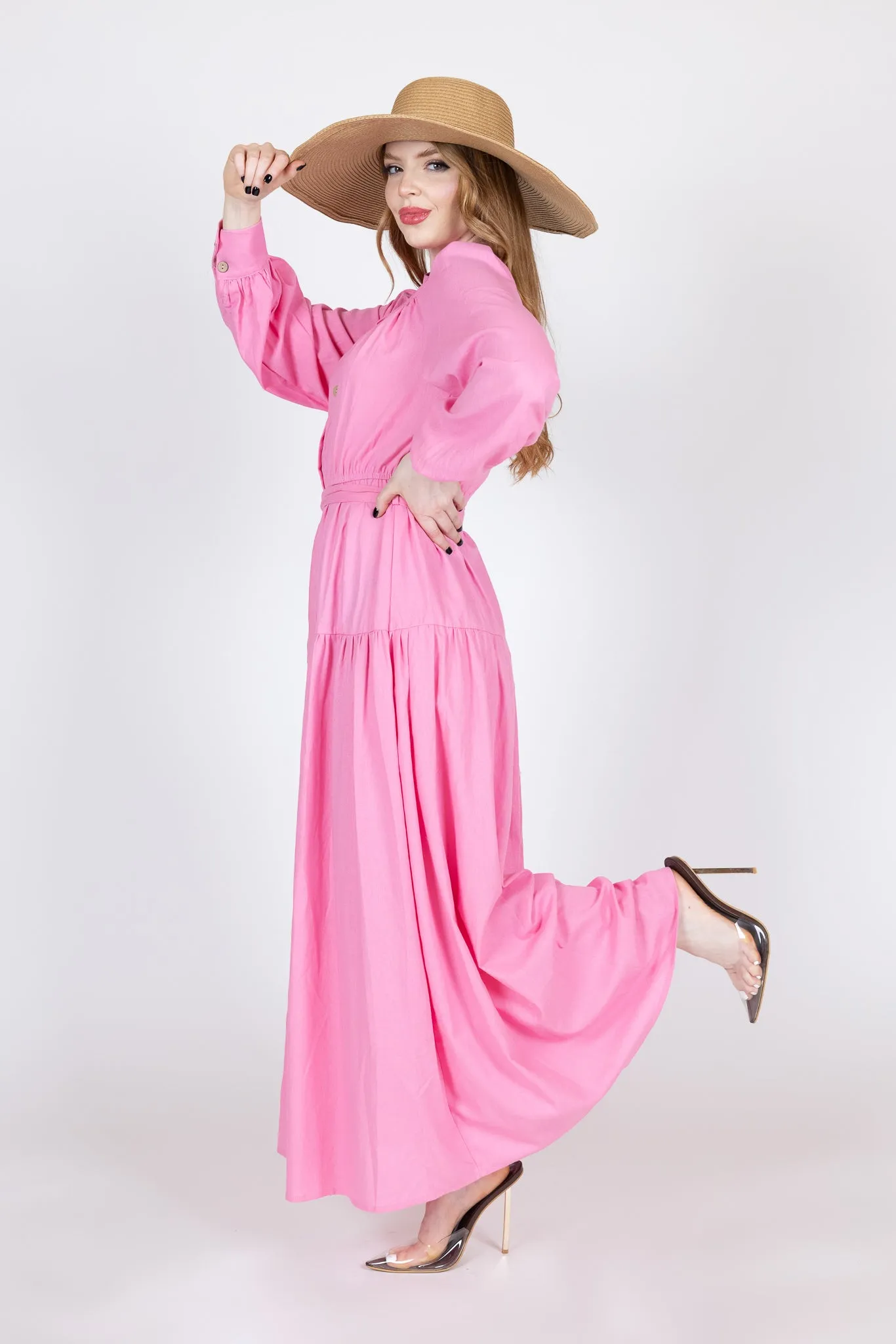 Liannah Linen Dress