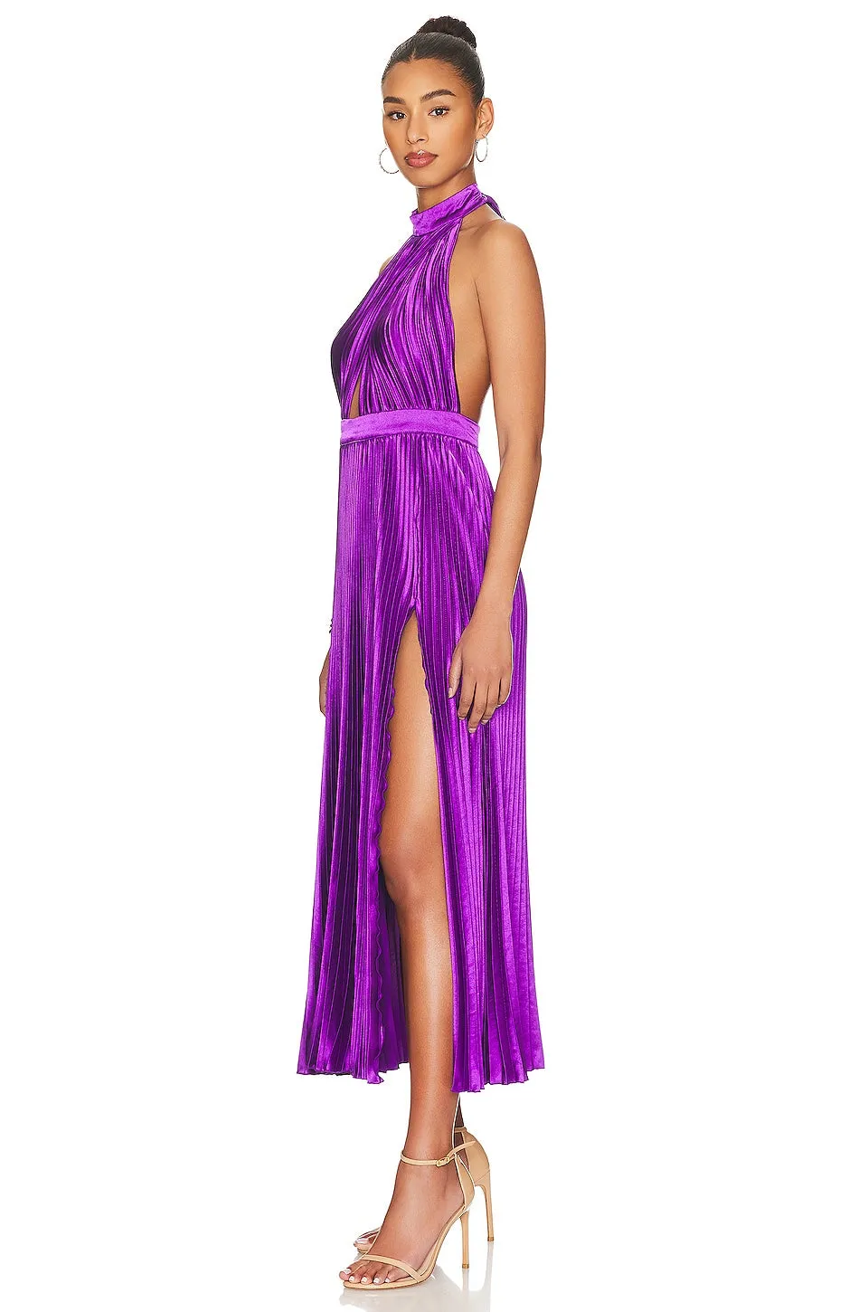 L'IDEE Renaissance Split Gown Dress, Arabia