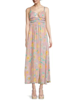 Maxi Wisteria Free People Dress, Light Combo