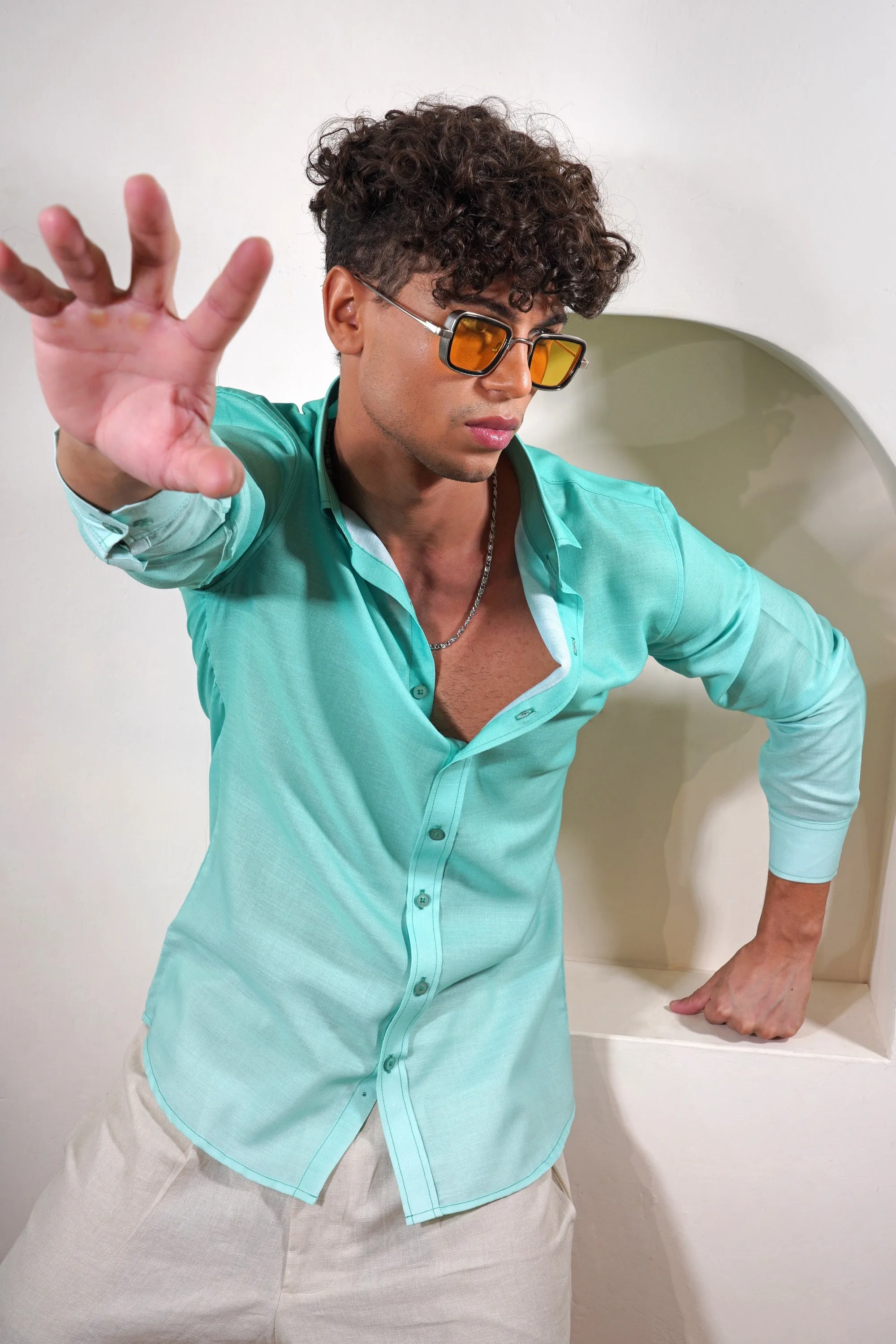 Moscow Mule - Linen Shirt (Key)