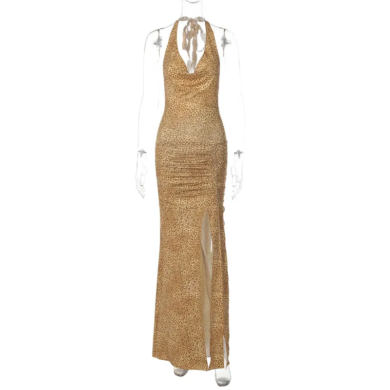 Myonna Slit Maxi Dress