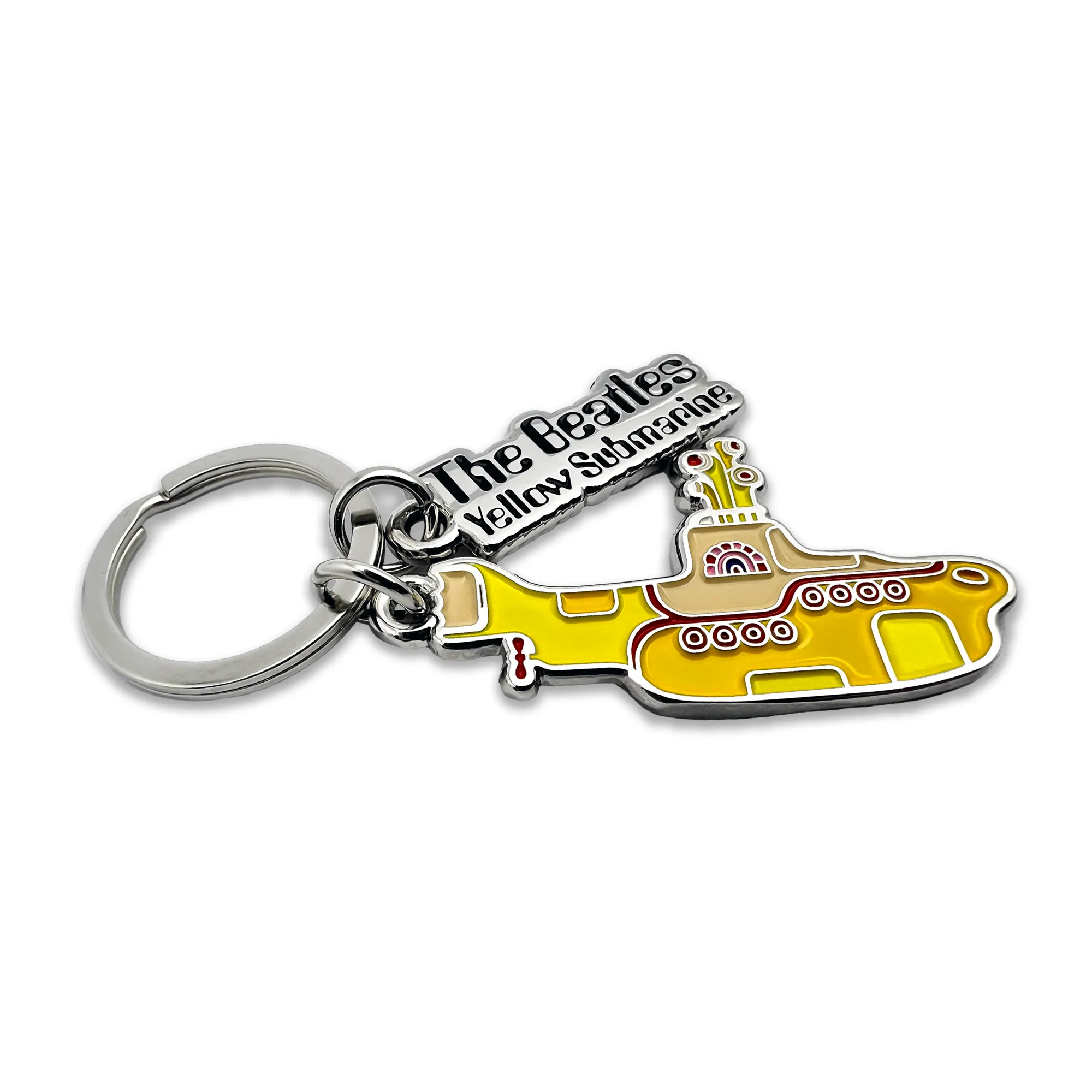 The Beatles- Yellow Submarine Enamel Keychain
