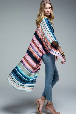 URB115 - STRIPED KIMONO